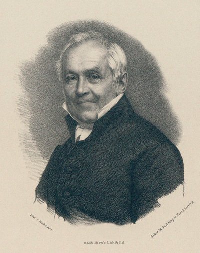 Retrato de Ernst Moritz Arndt de Unbekannt