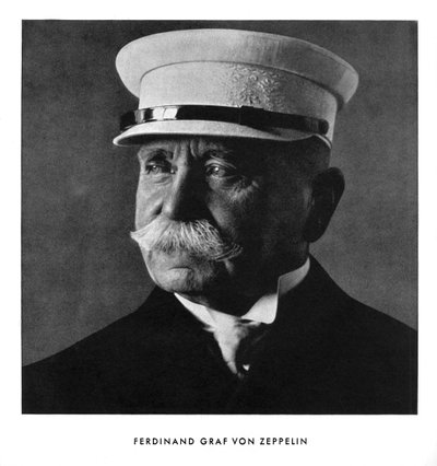 Retrato de Ferdinand, Conde von Zeppelin, principios del siglo XX 1933 de Unbekannt