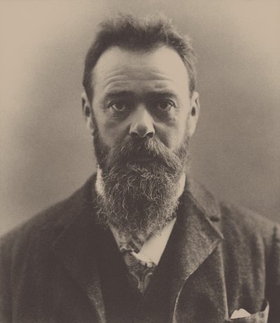 Retrato de Ferdinand Hodler 1853-1918 de Unbekannt