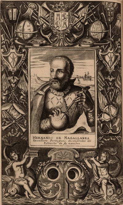 Retrato de Fernando de Magallanes 1470-1521, 1624 de Unbekannt
