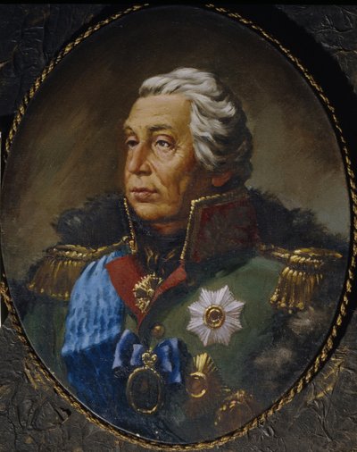 Retrato del Mariscal de Campo Príncipe Mijaíl Kutúzov 1745-1813 de Unbekannt