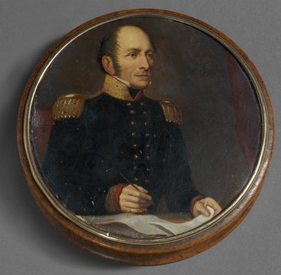 Retrato del mariscal de campo Conde Mikhail Barklay-de-Tolli 1761-1818, primer cuarto del siglo XIX de Unbekannt