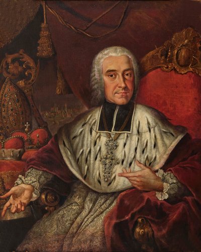 Retrato de Francisco Luis del Palatinado-Neuburg de Unbekannt