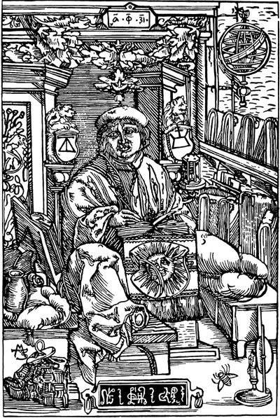 Retrato de Francysk Skaryna 1486-1541, 1517 de Unbekannt