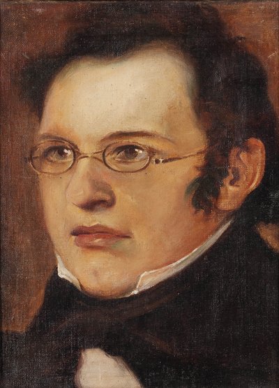 Retrato de Franz Schubert de Unbekannt