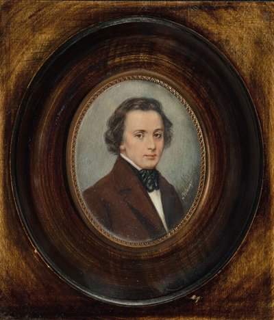 Retrato de Frédéric Chopin 1810-1849 de Unbekannt