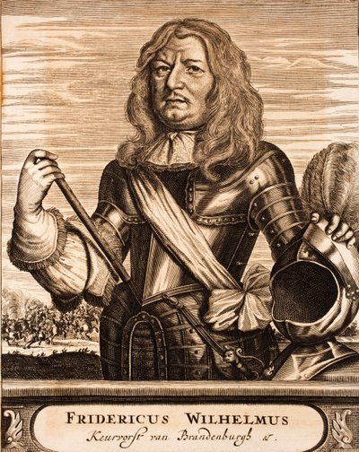 Retrato de Federico Guillermo 1620-1688, Elector de Brandeburgo, Duque de Prusia, 1675 de Unbekannt