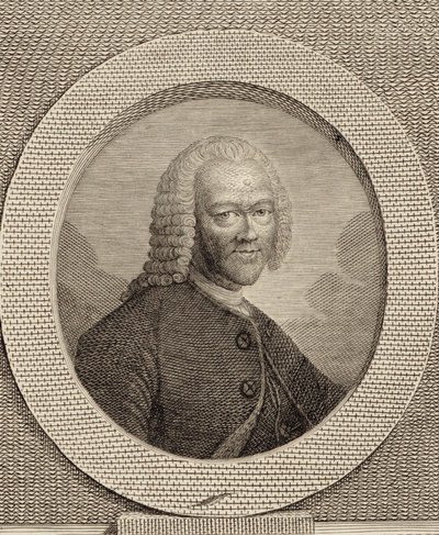 Retrato de Georg Philipp Telemann 1681-1767 de Unbekannt