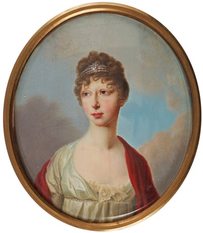 Retrato de la Gran Duquesa María Pavlovna de Rusia 1786-1859, 1800s de Unbekannt
