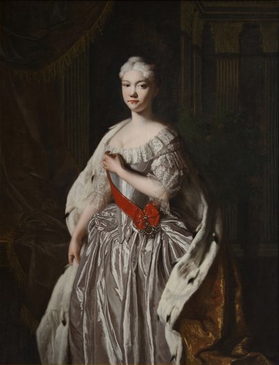 Retrato de la Gran Duquesa Natalia Alexéyevna de Rusia de Unbekannt