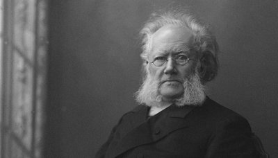 Retrato de Henrik Ibsen 1828-1906 de Unbekannt