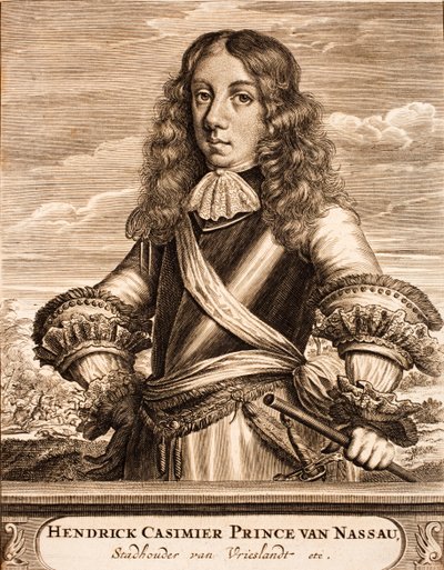 Retrato de Henry Casimir II 1657-1696, Príncipe de Nassau-Dietz, 1675 de Unbekannt