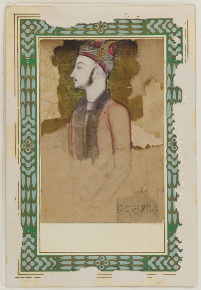 Retrato de Ibrahim Adil Shah II, de Bijapur d.1626, ca. 1640 de Unbekannt