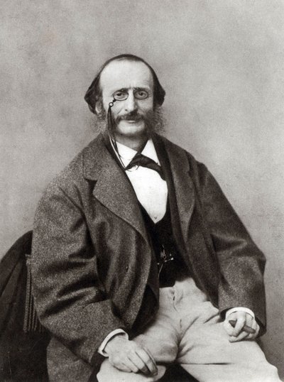 Retrato de Jacques Offenbach 1819-1880, ca 1865 de Unbekannt