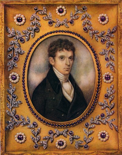 Retrato de James H. Leigh Hunt, c. 1810 de Unbekannt