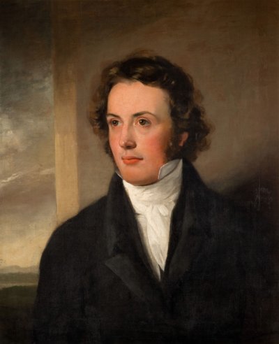 Retrato de James Tibbetts Willmore 1800-63, 1830 de Unbekannt