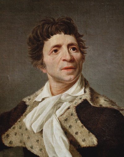 Retrato de Jean-Paul Marat 1743-1793. Después de Joseph Boze, c. 1800 de Unbekannt