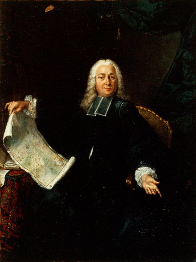 Retrato de Jean de Lagrive 1689-1757, c. 1740 de Unbekannt