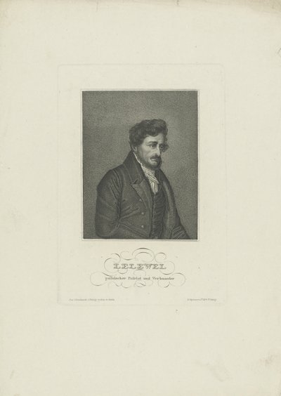 Retrato de Joachim Lelewel 1786-1861, 1830s de Unbekannt