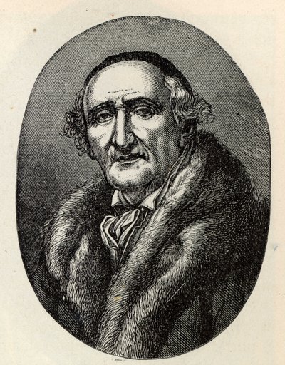 Retrato de Johann Gottfried Schadow 1764-1850 de Unbekannt