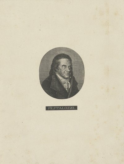 Retrato de Johann Heinrich Pestalozzi de Unbekannt