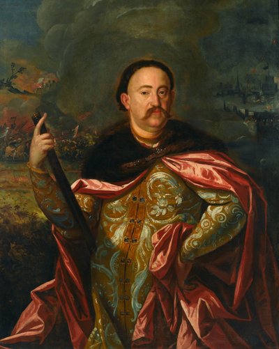 Retrato de Juan III Sobieski 1629-1696, Rey de Polonia y Gran Duque de Lituania de Unbekannt