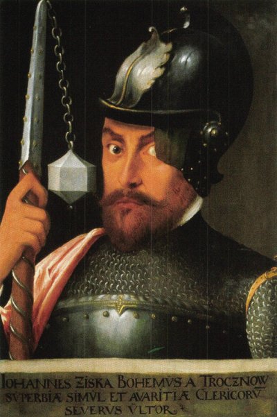 Retrato de John Zizka de Unbekannt