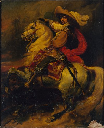 Retrato de Josias Rantzau 1609-1650, como Mariscal de Francia, ca. 1834 de Unbekannt