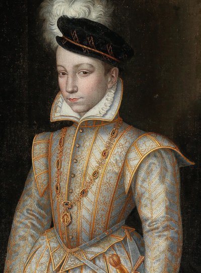 Retrato del rey Carlos IX de Francia de Unbekannt