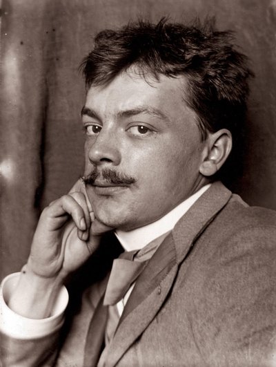 Retrato de Koloman Moser, 1890 de Unbekannt