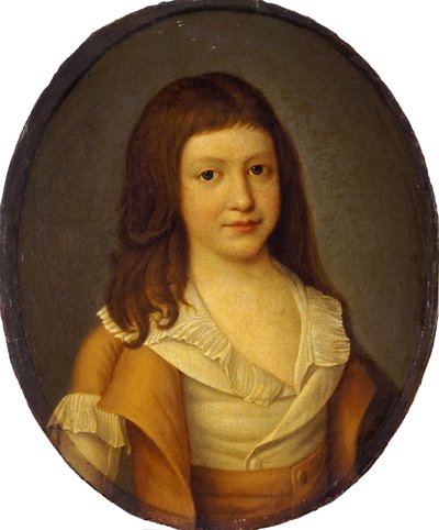 Retrato de Louis-Charles, Príncipe Real de Francia 1785-1795 de Unbekannt