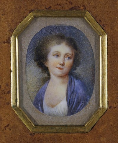 Retrato de Maria Alexeevna Lvova, Primer cuarto del siglo XIX de Unbekannt
