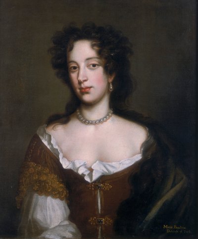 Retrato de María de Módena, c. 1680 de Unbekannt