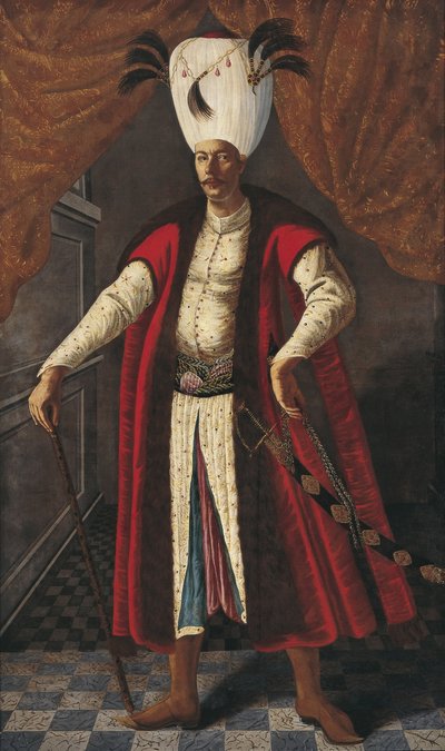 Retrato de Mehmed IV 1642-1693, Sultán del Imperio Otomano, ca. 1681-1682 de Unbekannt