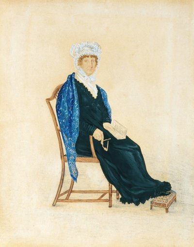 Retrato de la Sra. Crofts, ca. 1815-30 de Unbekannt