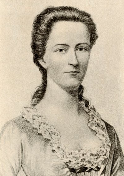Retrato de la Sra. Mary Faneuil de Boston, reinado de Jorge II, c1760 de Unbekannt