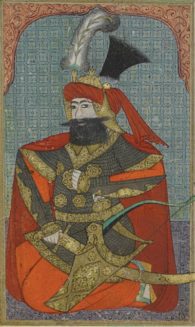 Retrato de Murad IV 1612-1640, Sultán del Imperio Otomano, c. 1710 de Unbekannt