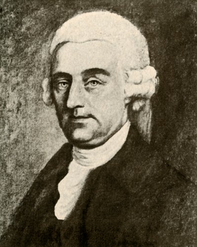 Retrato de Nathaniel Appleton de Boston, con peluca blanca con rizos, c. 1740, 1937 de Unbekannt