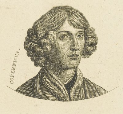 Retrato de Nicolás Copérnico 1473-1543, c. 1830-1840 de Unbekannt