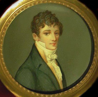 Retrato de Nikolay Afanasyevich Goncharov, padre de Natalia Pushkina de Unbekannt
