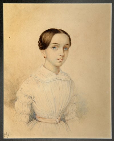Retrato de O.A. Rehbinder de Unbekannt
