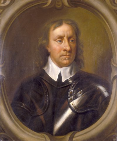 Retrato de Oliver Cromwell, c. 1653 de Unbekannt