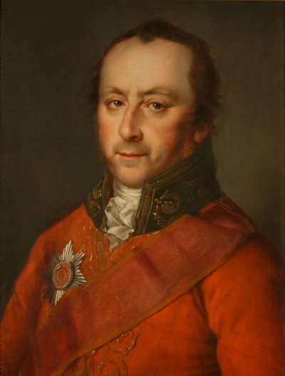 Retrato de Pavel Ivanovich Golenishchev-Kutuzov 1767-1829, 1800s de Unbekannt