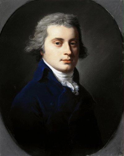 Retrato de Pavel Petrovich Bakunin 1766-1805, años 1790 de Unbekannt