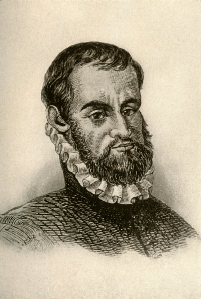 Retrato de Pedro Menéndez de Avilés, mostrando vestimenta española, c1570-1580, 1937 de Unbekannt