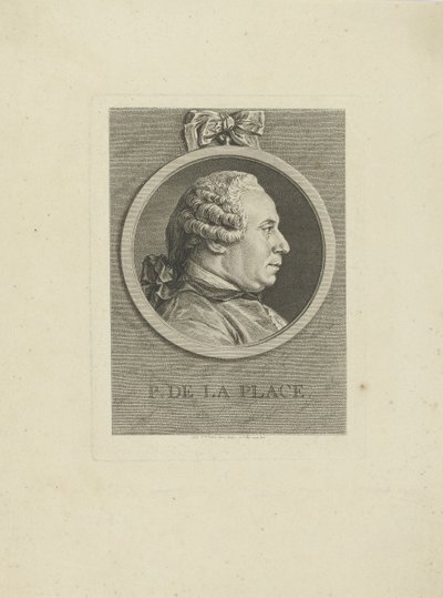 Retrato de Pierre-Antoine de La Place de Unbekannt