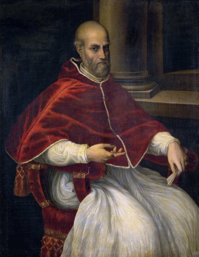 Retrato del Papa Marcelo II 1501-1555 de Unbekannt