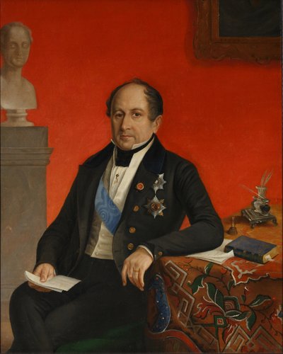 Retrato del príncipe Alexander Nikolayevich Golitsyn 1773-1844, entre 1826 y 1834 de Unbekannt