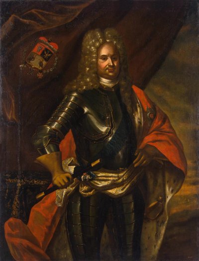 Retrato del Príncipe Anikita Ivanovich Repnin 1668-1726, 1724 de Unbekannt