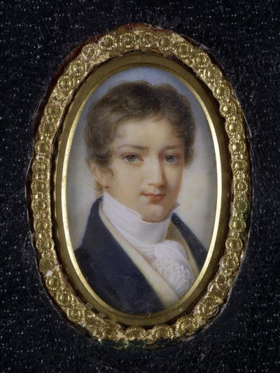 Retrato del Príncipe Dmitry Petrovich Volkonsky 1805-1859, Primer cuarto del siglo XIX de Unbekannt